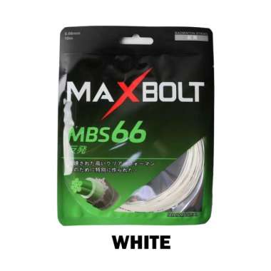 MAXBOLT MBS 66 SENAR BADMINTON ORIGINAL Black