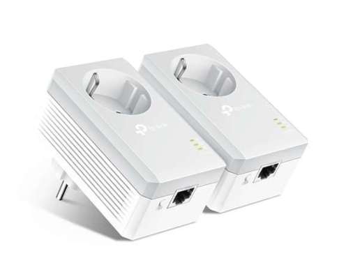 TP-Link / TPLink AV600 Passthrough Powerline Starter Kit TL-PA4010P