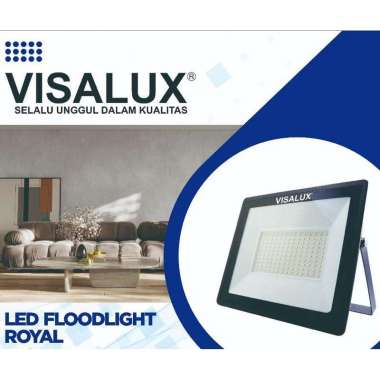 Lampu sorot LED Flood light 10 20 30 50 100 150 200 watt Royal Visalux Warm White 50 watt Warm White