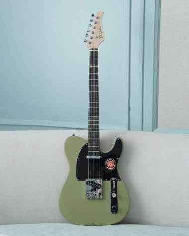 JS Guitars JS TL Munsell Series Safari Forest Electric Guitar
