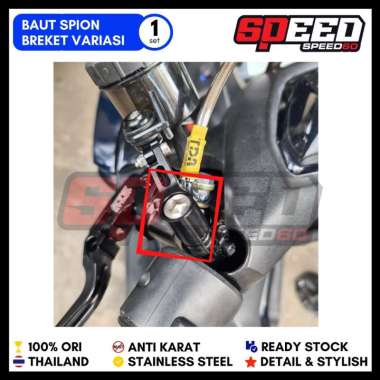 Baut Tutup Spion Universal Panjang Tambahan Breket Tabung Master Rem Baut Probolt Thailand Stainless