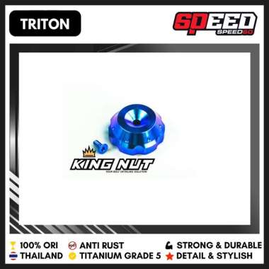 Preload Stelan Adjuster Shock Ohlins Baut Titanium Grade 5 Probolt Thailand King Nut 2 pcs Triton
