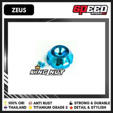 Preload Stelan Adjuster Shock Ohlins Baut Titanium Grade 5 Probolt Thailand King Nut 1 pcs Zeus