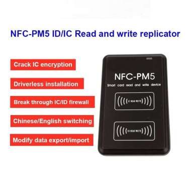 NFC Reader Usb Keychain Usb NFC 125khz id 13.56mhz ic contactless Blank smart card reader set