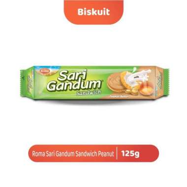 ROMA SARI GANDUM SANDWICH PEANUT BUTTER 115 GR