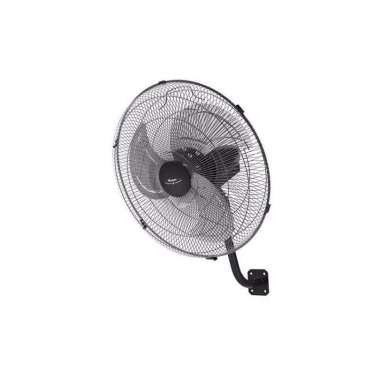 Kipas angin dinding / wall power fan besi hitam Maspion PW-455W PW 455