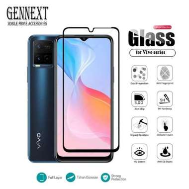TEMPERED GLASS 5D VIVO T1 T1PRO PRO FULL SCREEN GUARD VIVO T1PRO
