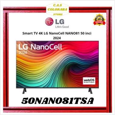 TV LG 50NANO81TSA SMART TV 50 INCH LED 4K UHD 50NANO81 50NANO NANO81TSA SMART TV LG 50 INCH