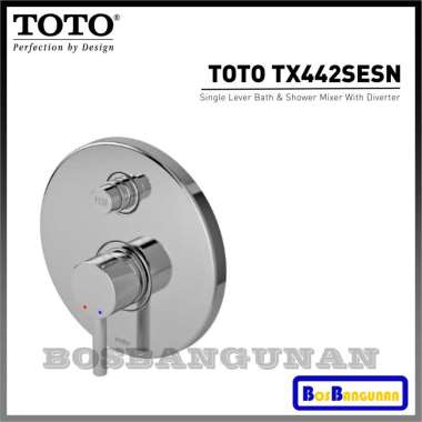 Kran Tanam Shower Mixer TX442SESN Hot-Cold / Keran Tanam TOTO TX 442 SESN / Single Lever Bath & Show