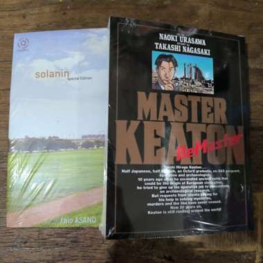 PAKET KOMIK SOLANIN + MASTER KEATON REMASTER
