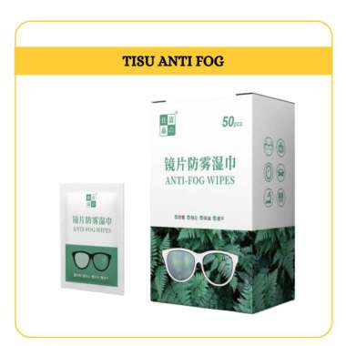 Tisu Lap Kacamata Anti Embun Tissue Anti Fog Lensa Kacamata & kamera [TAFK]
