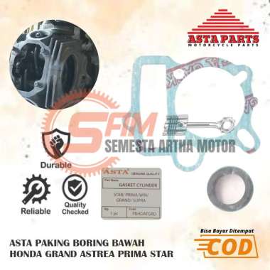Asta Paking Boring Blok Bawah Honda Grand Astrea Prima Star Supra Packing Motor