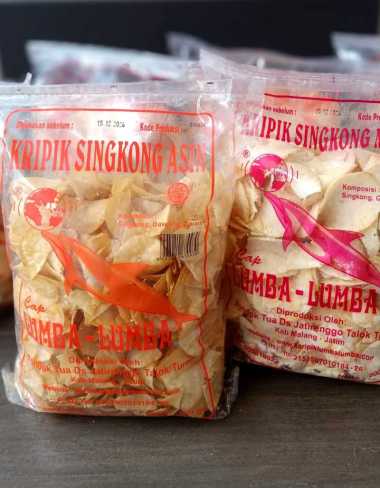 Keripik Singkong Asli Lumba Lumba Khas Malang Manis 500g