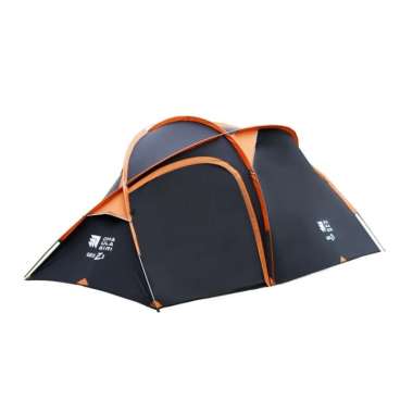 Tenda Kapasitas 2 orang/Tenda camping/camping Black