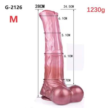 Huge Realistic Horse Pe nis Suction Cup Silicone Animal Dildos Soft Big Butt Plug Male Mastur bation