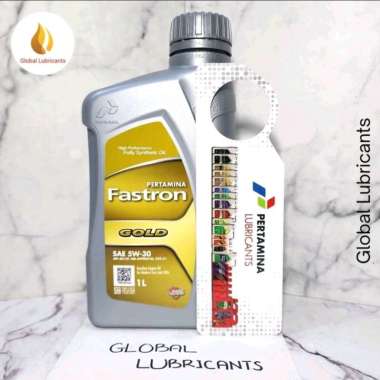 Pertamina Fastron GOLD 5W-30 1 Liter (Oli Mesin Bensin/ Diesel Fully Synthetic)