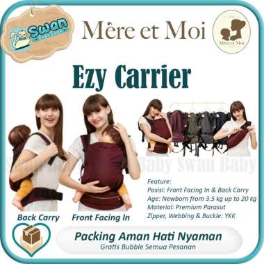 Mere Ezy Carrier / Gendongan Bayi SSC Adjustable Emerlad