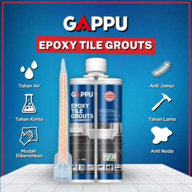 GAPPU - Premium Epoxy Tile Grout ( Nat Lantai Marmer Keramik ) FLASH GOLD