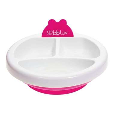 bbLuv Plato Warm Feeding Plate Tempat Makan Anak Bayi Pink