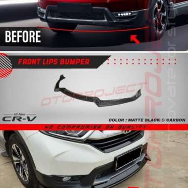 FRONT LIP BUMPER CARBON HONDA CRV TURBO