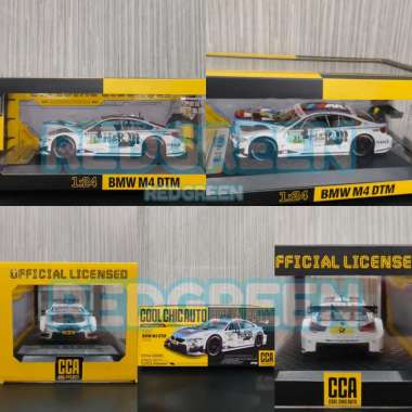 mainan anak diecast cca bmw m4 dtm skala 1:24 diecast koleksi