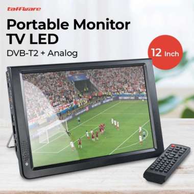 Taffware Portable TV Monitor 10 Inch DVB-T2 dan Analog HDMI AV - D10 7 inch