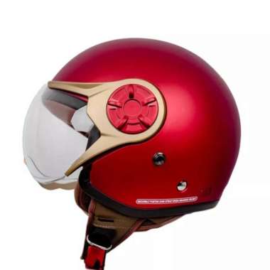 HELM CARGLOSS ORIGINAL YRH HIJAB helm half face pink