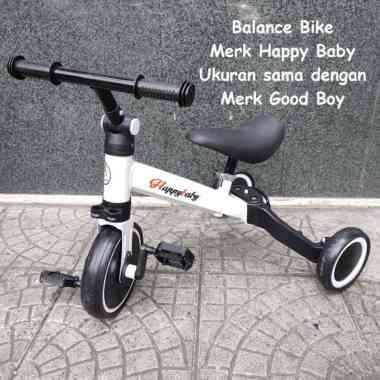 Good Boy - Good Girl Balance Bike Sepeda Balance Push Bike 3 in 1 Multi Fungsi Bisa Pedal Happy Baby
