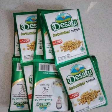 BLI SG Desaku ketumbar bubuk renceng 12x12.5g/Desaku Kunyit Bubuk 5g 1renteng 12sachet/DESAKU KETUMB