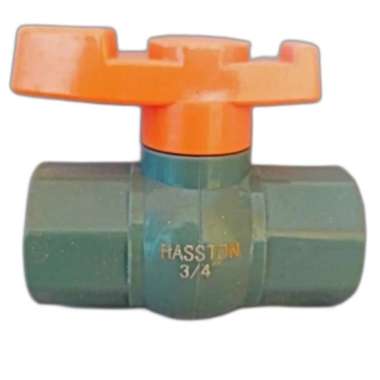 Stop kran/ Ball Valve Body PVC / katup PVC tipe bola 3/4"