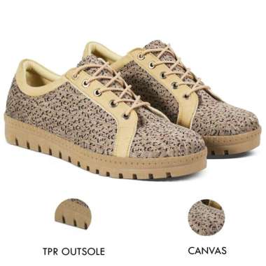 Garage - Sepatu Sneakers Wanita H 3449 Brand Sepatu Kasual Wanita untuk Kuliah Santai Jalan Jalan Ha