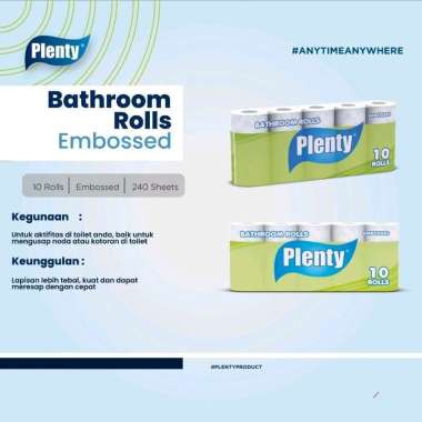 Tissue toilet murah plenty/tisu toilet plenty
