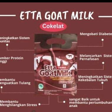 ETTA GOAT MILK COKLAT HNI / EGM COKLAT HNI ORI BPOM