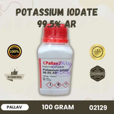Potassium Iodate 99.5% AR, 100 gram