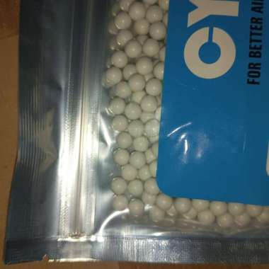 Original Ecer BB CYC 0.20 0.25 Gram Tracer isi 500rds Botol Plastik 0.20 Gram