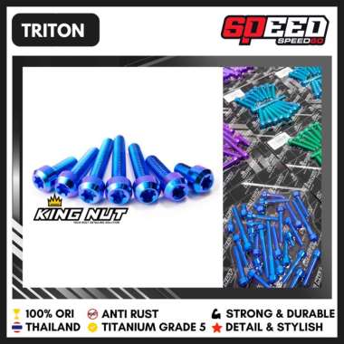 Baut Full Set Vario 125 150 Baut Titanium Grade 5 Thailand King Nut Triton