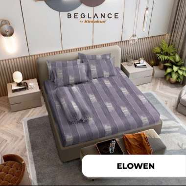 BEGLANCE Tencel Lyocell Sprei Set Fitted 180 x 200 Super Soft Premium Tinggi 40 cm - Multivarian Elo