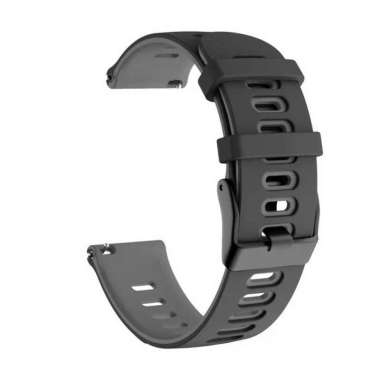 STRAP TALI JAM HUAWEI WATCH GT 3 46MM / GT3 46MM MODEL TWOTONE RUBBER - RED BLACK BLACK GREY
