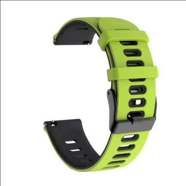 STRAP TALI JAM HUAWEI WATCH GT 3 46MM / GT3 46MM MODEL TWOTONE RUBBER - RED BLACK LIME BLACK