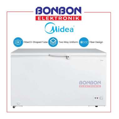 Midea Chest Freezer 450 Liter HS-543CK / HS 543CK / HS543CK 450L