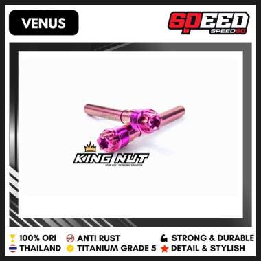 Baut Tojosan Kaliper Brembo M432 Baut Titanium Grade 5 Probolt Thailand King Nut Venus