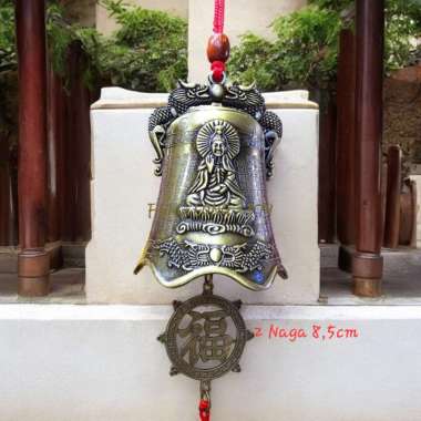 Lonceng Guan Yin / Kwan Im 2 Naga 8,5