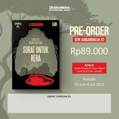 Novel Surat Untuk Hera - Lexie Xu & Erlin Cahyadi