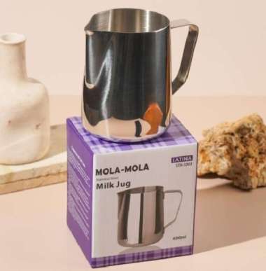 Milk jug Latina 600 ml Latina Milk jug 600ml Stainless Steel