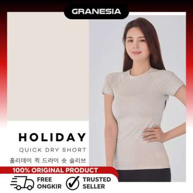 STL Holiday Quick Dry Women's Short Sleeve STLT03|Baju Olahraga Wanita M