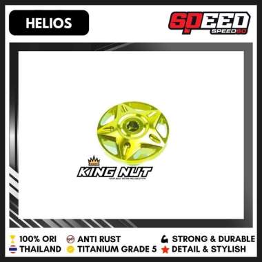 Mur As Cover Roda Belakang Yamaha XMAX Mur Titanium Grade 5 Probolt Thailand King Nut Helios