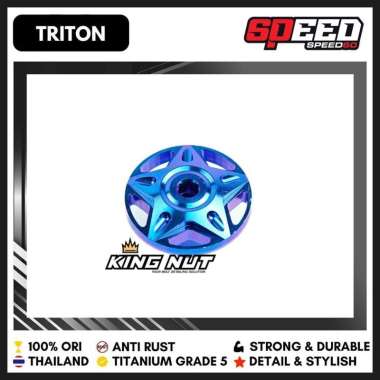 Mur As Cover Roda Belakang Yamaha XMAX Mur Titanium Grade 5 Probolt Thailand King Nut Triton