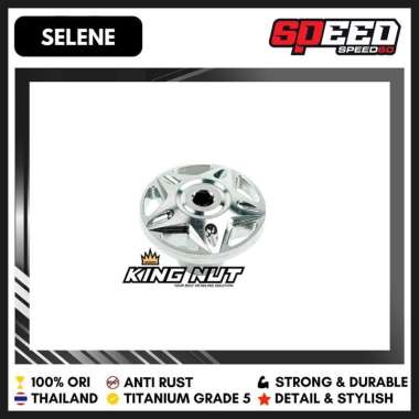Mur As Cover Roda Belakang Yamaha XMAX Mur Titanium Grade 5 Probolt Thailand King Nut Selene
