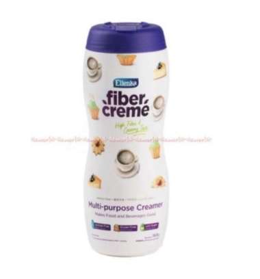 Ellenka Fiber Cream Botol 168gr Serat Pangan Rendah Kalori Dalam Bentuk Cremer Elenka Pengganti Sant
