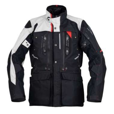Jaket Motor - Kushitani K 2415 Forward Ad Light Grey Black Original L
